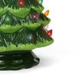thumbnail image 2 of Milltown Merchants Green Ceramic Christmas Tree - 15.5" Large, Multicolor Lights, 2 of 5