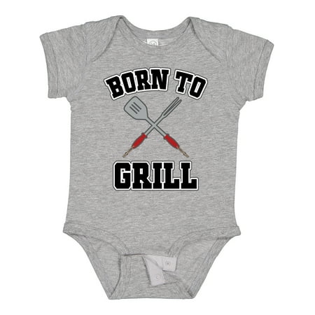 

Inktastic BBQ Born to Grill Gift Gift Baby Boy or Baby Girl Bodysuit