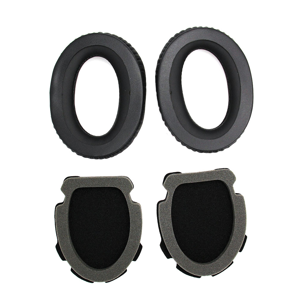 Upartcare Black Ear Pad Cushions For Bose Aviation Headset X, A10, A20 - Direct Replacement