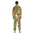thumbnail image 4 of FORMRS Onesies Pajama for Adults Unisex Hoodie Winter Jumpsuit One Piece Sleepwear, Sizes S-2XL, Cartoon Birds Pattern, 4 of 7