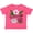 Vintage Hot Pink, variant on Inktastic Mississippi Girl Magnolia Flowers and Leaves Girls Toddler T-Shirt