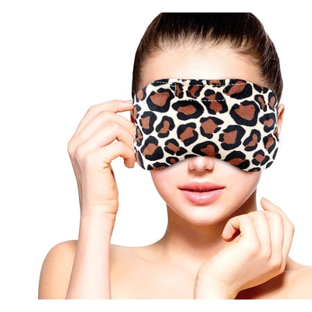 Heated Microwavable Eye Mask by FOMI Care | Lavender Scented, Reusable, Compress