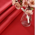 thumbnail image 3 of KAIPHO Red Rectangle Tablecloth Waterproof Stain Resistant Wrinkle Free Table Cloth 210GSM Polyester Wipeable Table Cover for Party, Banquet - Rectangular/Square, 52 x 70 inch, 3 of 9