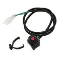 thumbnail image 1 of Off-road Beach Cart Motorcycle Start Switch for Cart Motorcycle Start Stop 22mm Diameter Handlebar on/off Button Switches with Cable Upgrade Modification, 1 of 6