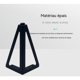 thumbnail image 3 of Dinheiro Pack de 4 Patas de Repuesto de Metal para Muebles, Negras, 15 cm, para Muebles, Armarios, Armarios, sofás y Otras Patas de Muebles.(15 cm, Negro Claro), 3 of 5