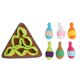 thumbnail image 1 of Almohadilla para olfatear mascotas, comida lenta, Reduce el aburrimiento, estera de alimentación para perros, juguete rompecabezas con bolos chirriantes para entrenamiento de olores, 1 of 8