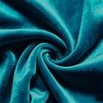 thumbnail image 5 of Sheghy Womens Plus‑Size Crew‑Neck Long‑Sleeve Velvet Solid Maxi Dress Sky Blue, 5 of 5