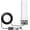 White, variant on Amplified Omni Directional Outdoor HDTV Antenna, Signal Booster, 33FT Coax Cable, Weatherproof Mount, Supports 4K 1080P ATSC Free Broadcast for Roof RV Yard