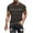 Black, variant on Lmnyox Men's Short Sleeve T Shirt Casual Striped Print Crew Neck Tee Big and Tall Summer Beach Shirts Tops
