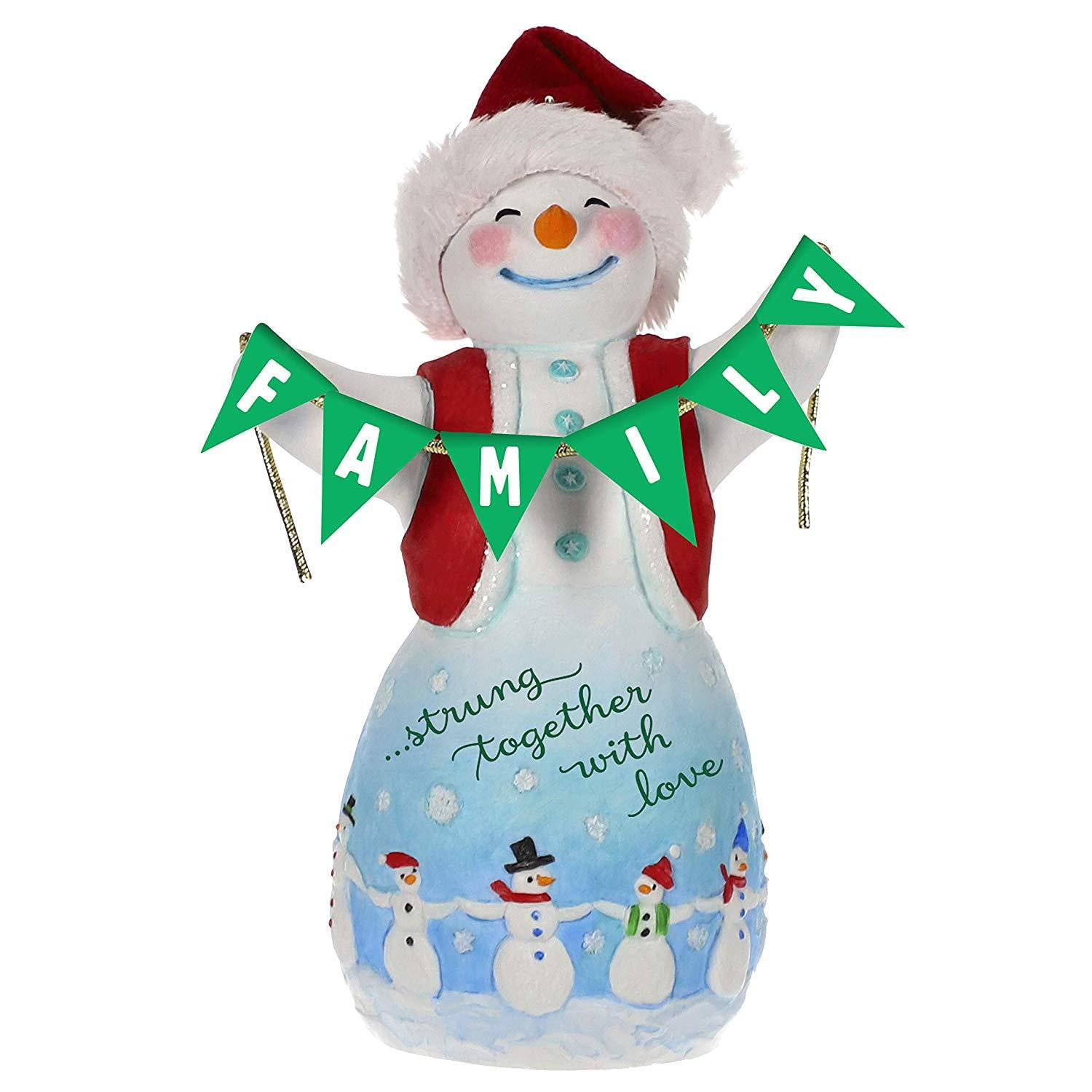 Hallmark Keepsake 2019 Family Love Snowman Christmas Ornament New Box
