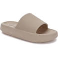 thumbnail image 1 of Sandalias tipo slide Joomra para mujer, talla 8, EVA acolchada, color caqui, 1 of 6