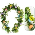 thumbnail image 6 of Garland 6.56 FT Easter Artificial Garlands with Easter Eggs, Spring Floral Garland Decor for Home Kitchen Fireplace Indoor Outdoor Holiday Party, 6 of 9