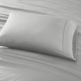 thumbnail image 4 of Madison Park 4-Piece 600 Thread Count Pima Cotton Sheet Set, Cal King - Light Grey, 4 of 5