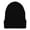 Black, variant on Yupoong 2501KC YP Classics Waffle Cuffed Beanie-Black