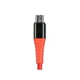 thumbnail image 5 of Monoprice USB 2.0 Micro B to Type A Charge & Sync Cable - 3 Feet - Red | Nylon-Braid, Durable, - AtlasFlex Series, 5 of 6