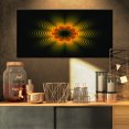 thumbnail image 1 of Design Art - Fleur Fractale Jaune Psychédélique, 1 of 4