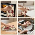 thumbnail image 5 of 4 Pcs Funny Kitchen Towels,Multicolor Christmas Floral Pattern Microfiber Dish Towels,Kitchen Tea Towels,Kitchen Towel Set (18" X 26"), 5 of 7