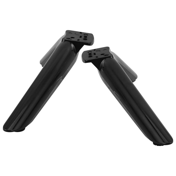 ELAYARD 2-Pack Black TV Pedestal Riser with Screws, Stable Television Stand for Easy Setup and Enhanced Viewing