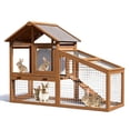 thumbnail image 1 of Spacious Outdoor Pet Rabbit Cage - Create a Dream Home Rabbit Villa with an Inviting Rabbit Nest for Your Furry Friends, 1 of 3