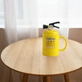 thumbnail image 3 of Unique Novelty Fire Extinguisher Shaped Ceramic Mug With Detachable Lid And Included Spoon For Coffee Tea Drinks, 3 of 7