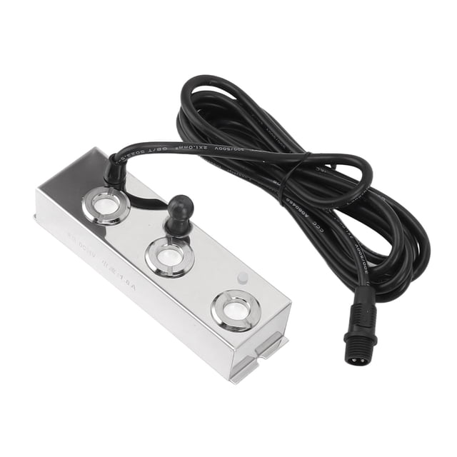 3 Head Fog Maker, Ultra Sound Mist Maker Fogger IP67 Waterproof Stainless Steel Fog Machine with Automatic Power Failure Function for Greenhouse, Garden, Pond, Decoration