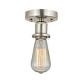 thumbnail image 5 of Innovations Lighting  Bare Bulb - 1 Light 2" Semi-Flush Mount Antique Copper, 5 of 5