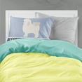 thumbnail image 2 of Bolognese Welcome Fabric Standard Pillowcase Blue, 2 of 2