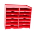 thumbnail image 3 of HILABEE Diamond Craft Tray Organizer Container for Bead Storage Tray Rhinestone Tray Red, 3 of 9