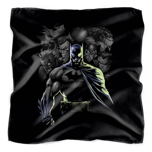 Batman Villains Unleashed Bandana (21 in x 21 in)