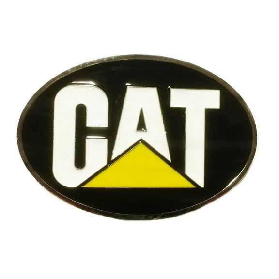 Caterpillar CAT Metal/Enamel Belt Buckle