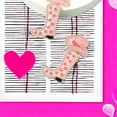 thumbnail image 2 of Pink Night Boot Earrings, 2 of 5