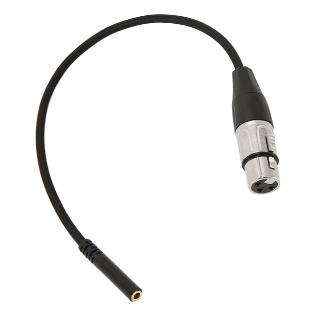 1/8 Inch To Xlr Female Cable 1/8 Inch To Xlr Female Adapter Cable 3.5mm Stereo Sound Adapter Cable Microphone Sound Cable 1/8 Inch To XLR Female Cable Balanced 3.5mm Female Stereo