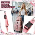 thumbnail image 5 of Travel Luggage Fixed Strap External Backpack Strap With Release Buckle Portable Travel Bag Security Belt Luggage Connector Holder, 5 of 9