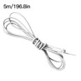 thumbnail image 2 of Latex Elastic Rope DIY Handmade Rope ;DIY Stretch String Clothing Packaging Elastic Cord, White, 2 of 8