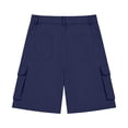thumbnail image 7 of WOYY Kids School Cargo Shorts Boys Girls Casual High Waisted Uniform Shorts, Sizes 5-15, 7 of 7