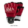 thumbnail image 4 of Unatoiry Gants de Boxe en PU Respirants et Confortables Adaptés pour Combattre Gants de Boxe Demi-Doigt Ajustables Adulte -10oz Rouge, 4 of 6