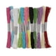 thumbnail image 1 of Papel de rayas de rafia de 12 colores para manualidades, 10/20 m Cuerda de papel 2, 1 of 9