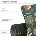 thumbnail image 4 of Yayeee Faucet Mat for Kitchen Sink 30" Diatomite Long Splash Guard Pad, Christmas Cartoon Gingerbread Pattern, 2 Pack, 4 of 7