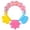 Pink, variant on TIELUTT Silicone Baby Teethers,Baby Teething Toys Soothe Massage Gums for 3+ Month Olds Babies Education Calendar Early Reading Wake up Early Book Investing Education Continuing Education for