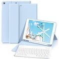 thumbnail image 1 of Funda con Teclado KVTVOU para iPad 10.2" 7ª-9ª Generación Inalámbrica, 1 of 9