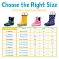 thumbnail image 6 of Jan & Jul Kids Rain Boots Natural Rubber (Yellow, Size 10 Little Kid), 6 of 7