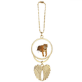 thumbnail image 1 of Damage Animal Paper Tigers Cats Car Keychain Angel Wing Pendant, 1 of 4