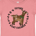 thumbnail image 4 of Inktastic Future Goat Farmer with Cute Goats and Hoof Prints Boys or Girls Baby T-Shirt, 4 of 5