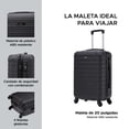 thumbnail image 2 of Maleta de Cabina ABS Toronto 20" Negro, Ligera y Resistente., 2 of 7
