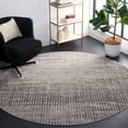 thumbnail image 2 of SAFAVIEH Palma Tristen Abstract Area Rug, Beige/Brown, 6'7" x 6'7" Round, 2 of 8