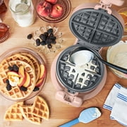 Beautiful Rotating Belgian Waffle Maker, Rose by Drew Barrymore