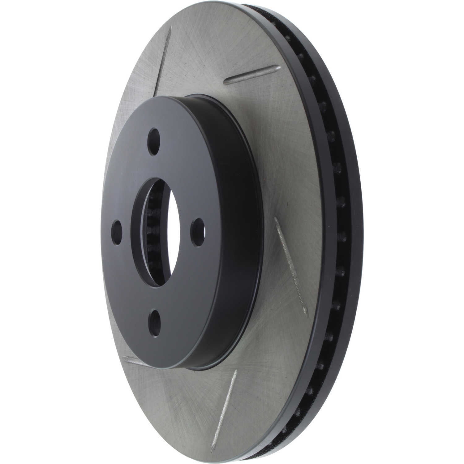 StopTech Power Slot 05-10 Chevrolet Cobalt / 05-09 Pontiac G5 Front Right Slotted Rotors - 126.62072SR Fits select: 2004-2007 SATURN ION LEVEL 2, 2003 SATURN ION