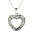 thumbnail image 4 of Jewelry Trends Sterling Silver Celtic Heart Shaped Pendant on 20 Inch Box Chain Necklace, 4 of 9