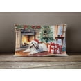 thumbnail image 4 of Havanese Cozy Christmas Throw Pillow 12 in x 16 in, 4 of 4