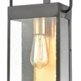 thumbnail image 3 of Elk Lighting 46681/1 Knowlton 1 Light 14" Tall Outdoor Wall Sconce - Black, 3 of 5
